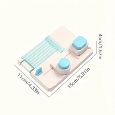 1x DIY Handmade Card Embossing Template Set Fits Alphabet Craft & Paper Projects