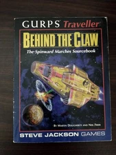 Traveller RPG GURPS Traveller Behind the Claw Spinward Marches 1998 SJG