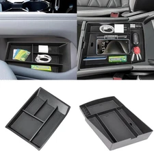 2PCS Center Console Organizer Storage Box Interior Accessories