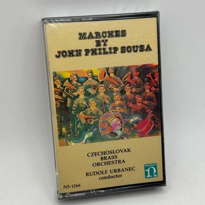 Rudolf Urbanec John Philip Sousa Czechoslovak Brass Orchestra Cassette SEALED - Image 1 of 4
