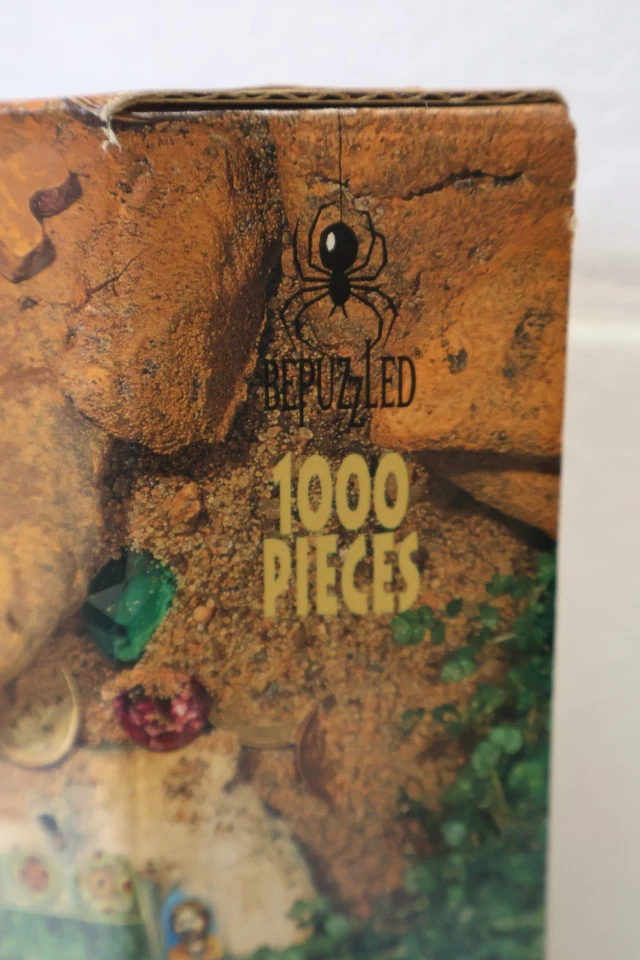 1996 Buried Blueprints 1000 Pc Puzzle  ROBIN HOOD Bepuzzled From The Past - Image 3 of 4
