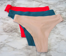 Chantelle 2649 Soft Stretch Thong 3-Pack Panties US One Size S-XL 