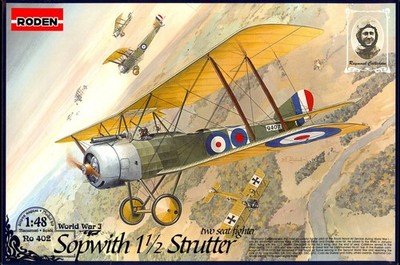 Roden Models 1/48 SOPWITH 1-1/2 STRUTTER British WWI Two-Seat Fighter