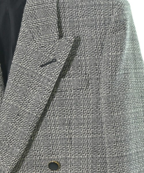 Saint Laurent Paris giacca uomo sartoriale tweed grigio L 100% lana usata