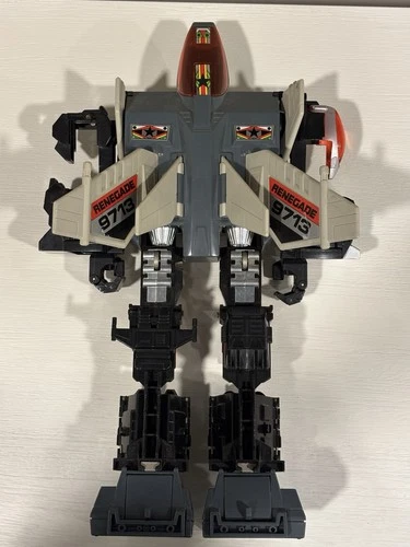 Original Vintage 1985 Bandai GoBots Power Warrior Renegade 9713 Complete Clean