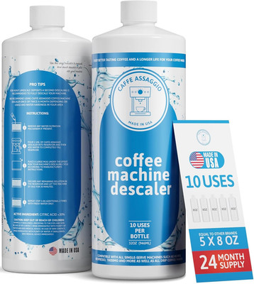 Descaling Solution (10 Uses) Delonghi Keurig Nespresso Coffee Machine Cleaner De