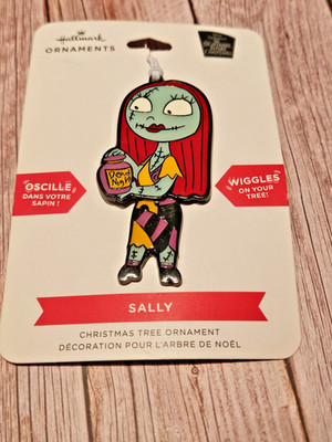 Hallmark Disney Nightmare Before Christmas Sally Wiggle Ornament NEW 0323