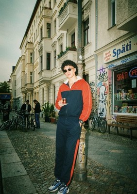 Lacoste Tracksuit Navy And Red 2000s Y2k Pashastyle In Size XL