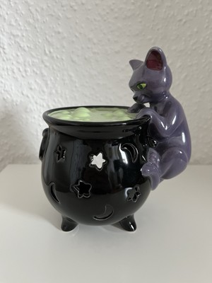 Disney Candle Holder Hocus Pocus Katze Binx Teelichthalter Kerze Cat Halloween