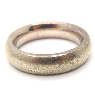 Designer Bandring Ring 925er Sterling Silber schlicht zeitlos Klassiker RG52