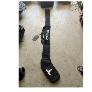 Partage Black Ice Hockey Stick Bag Polyester Zip Shoulder Strap Padded Unisex
