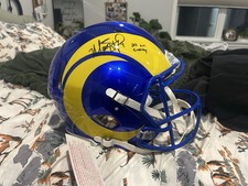 Matthew Stafford Signed Authentic Full Size Helmet Fanatics Rams