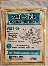 Self Stick Art Needlecraft Mounting Foam Pres-On 8" x 10"