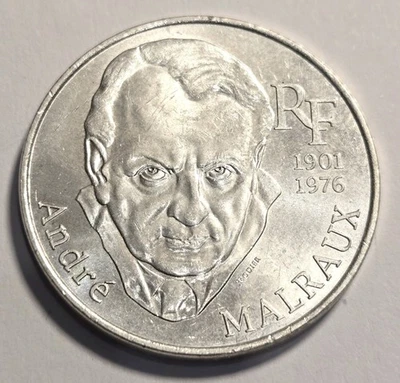 100 francs André Malraux 1997 - Photo 1/2