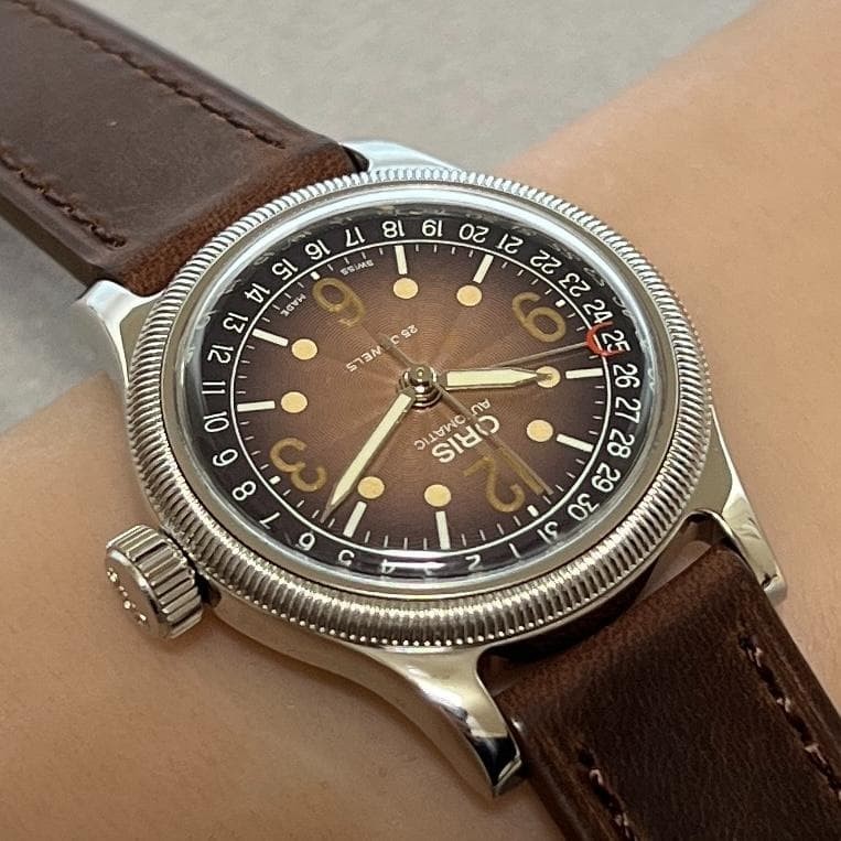 ORIS Big Crown Pointer Date 7463C Brown Dial Auto… - image 6