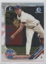 2019 Bowman Draft Chrome Erik Miller #BDC-191 0o6v