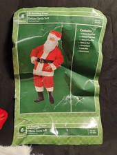 Holiday Time 7-Piece Santa Suit, One Size Fits Most