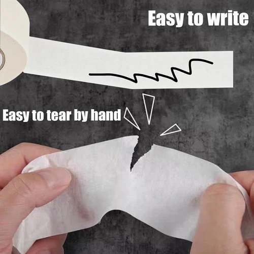 Masking Tape 2 Inch, 10 Pack White Masking Tape Bulk for General Purpose Use, 2 - Picture 4 of 5