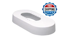 Toilet Riser - 3.5" High Toilet Riser Base for Handicap, Elderly, 500lb Capacity