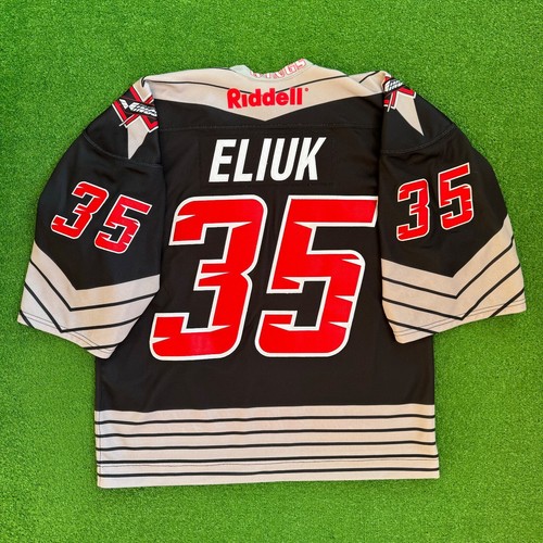 00's Dallas Eliuk Philadelphia Wings Riddell NLL Lacrosse Jersey Size Large - Picture 6 of 6