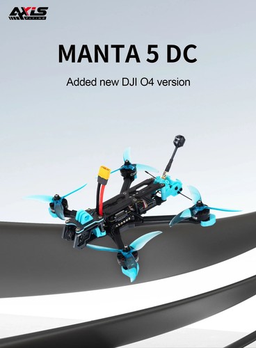 Axisflying Manta 5 SquareX/Manta5 DC FPV Drone 6S O4 Lite con GPS -PNP/ELRS/TBS - Foto 13 di 30