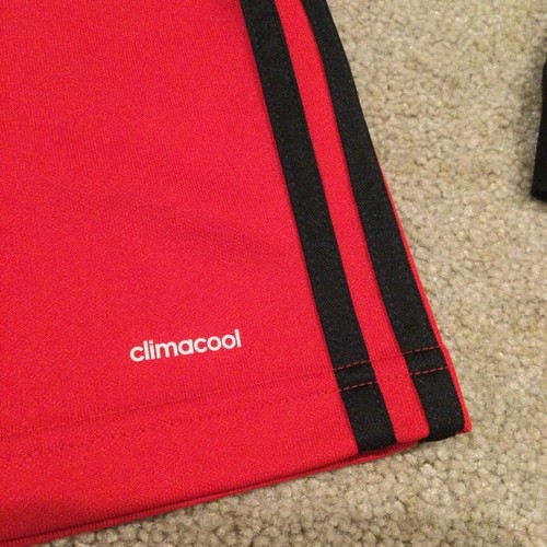 YOUTH ADIDAS Boys Size M 10-12 Red Condivo 16 Training Top L/S Red/Black - Picture 5 of 10