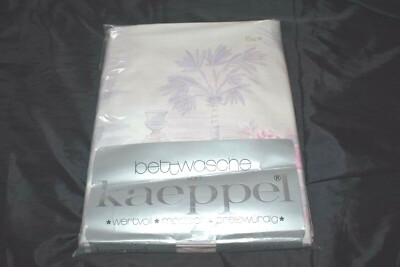Vintage Bettwäsche von Kaeppel TWIN Duvet & Pillowcase Set Cotton W. Germany NEW