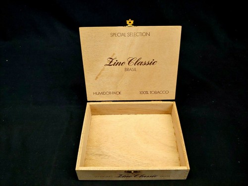 Cajas de cigarros de madera vacías de Nicaragua / Brasil / Suiza (lote de 5) - Imagen 9 de 11