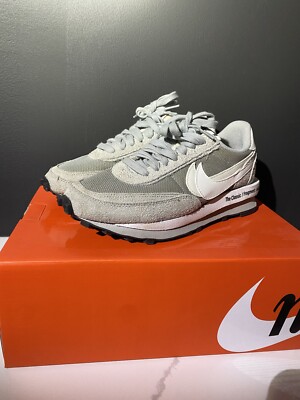 Size 8.5 - Nike LDV Waffle x Fragment Design x Sacai Gray