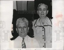 1962 Press Photo Mr & Mrs George Talos 5th anniversary in Cleveland Ohio