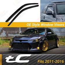 For Scion Tc 2011-2016 Jdm Style Window Visor Sun Wind Rain Guards Deflector For Scion Tc 2011-2016 Jdm Style Window Visor Sun Wind Rain Guards Deflector