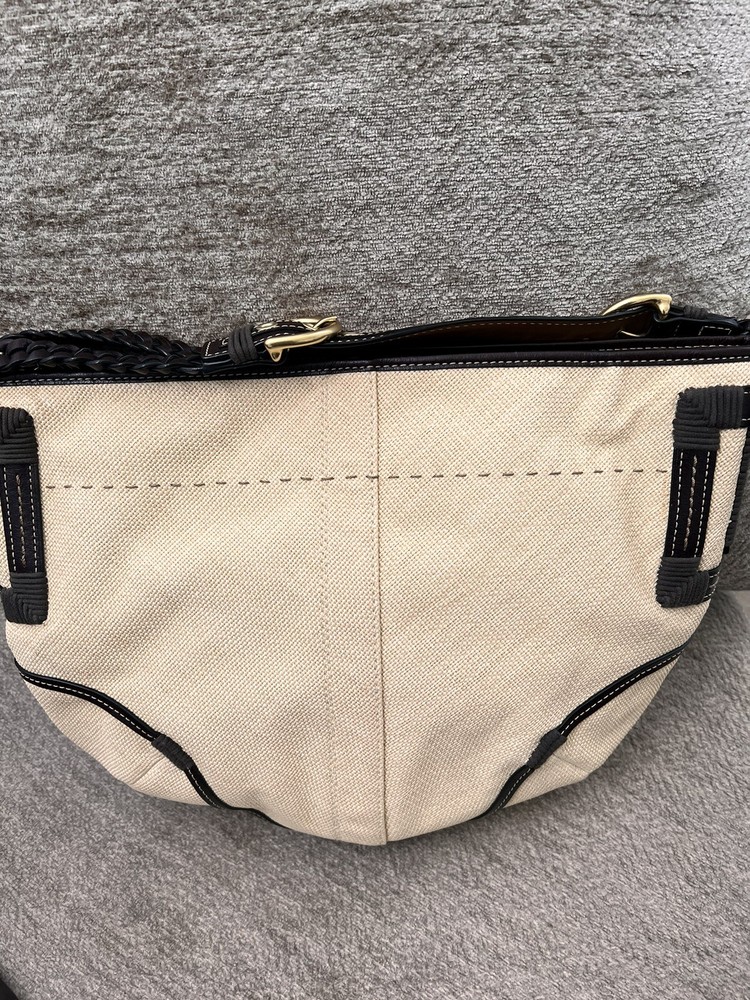 coach straw handbag for women