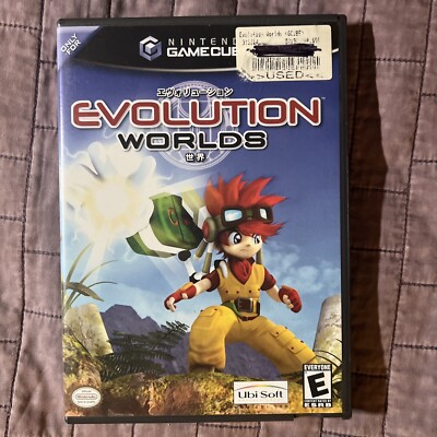 Evolution Worlds (Nintendo GameCube 2001) Complete CIB + Manual TESTED