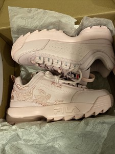 womens fila disruptor 2 rose athletic shoe