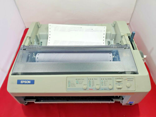 Cover/assemblaggio coperchio grigio fumo per stampante Epson LQ590, sostituzione. FX890 - Foto 7 di 7