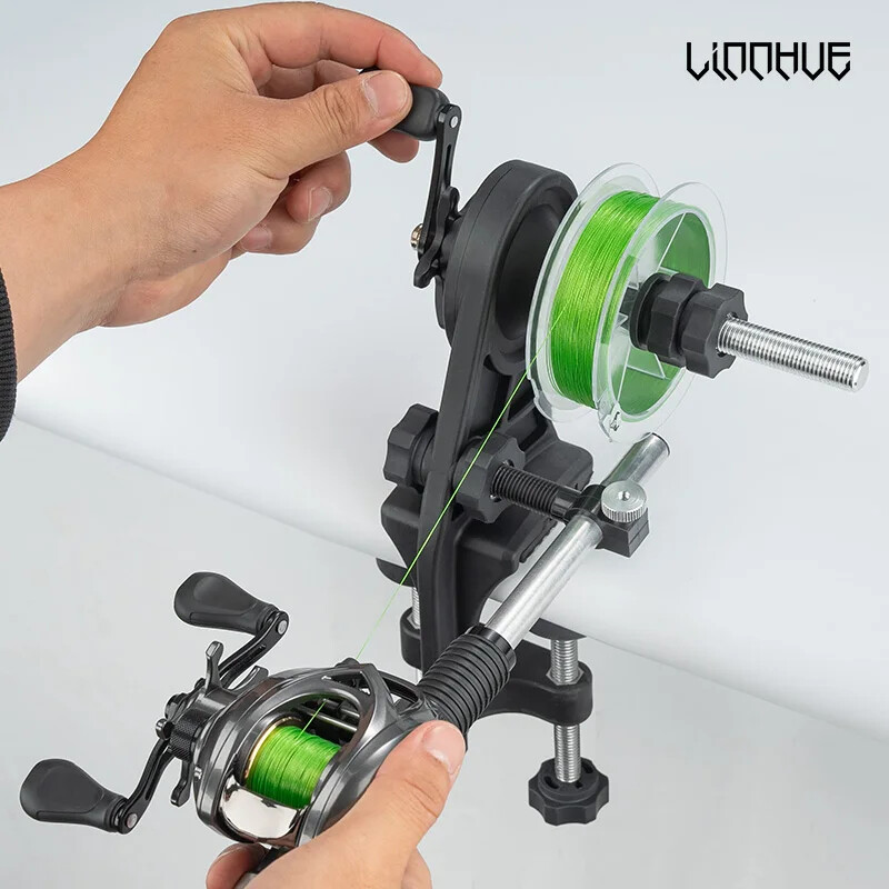 amazon fishing line spooler Kulport Spooler, Adjustable line Winder,No Line Twist, Portable for Casting & Spinning and Trolling Reel : Sports & Outdoors in diameter Aliexpress Amazon Linnhue Fishing Reel