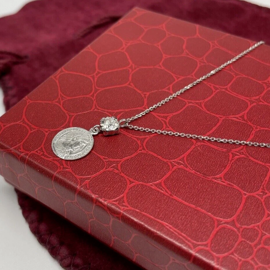 Collana donna a tema festa di laurea corona alloro firmata argento 925 puntoluce - Immagine 4 di 4