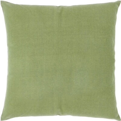 PAD Deko Kissen Hülle LEDA 100% Baumwolle grün 40x40 cm