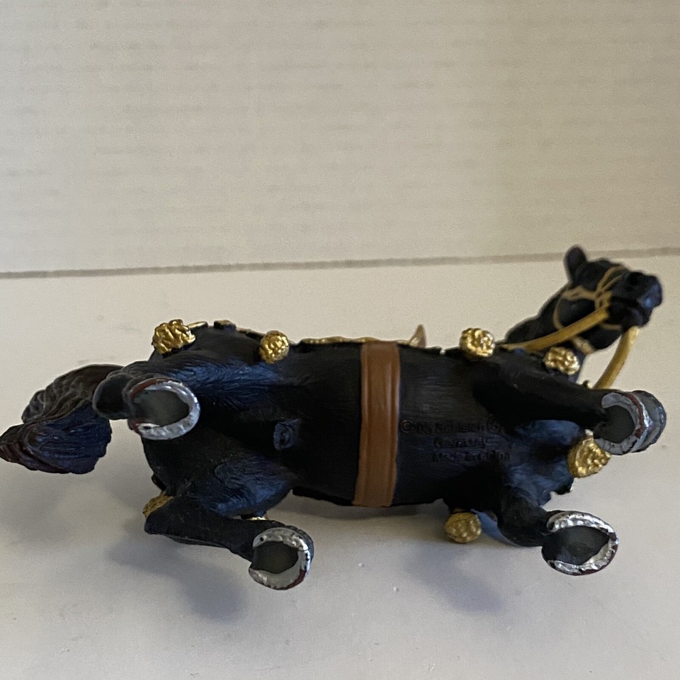 Schleich 5" King Horse NO RIDER Ritter RARE Black Medieval 70049 Figure