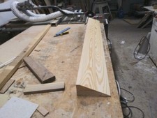 wood yellow pine threshold floor transition 36 x 71/4 x 2 3/4 wheelchair&nbsp;