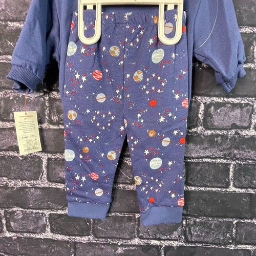 Cat & Jack 6-9 Month Girls "You Are My Universe" Space Planets Top & Pant Set - Zdjęcie 12 z 14