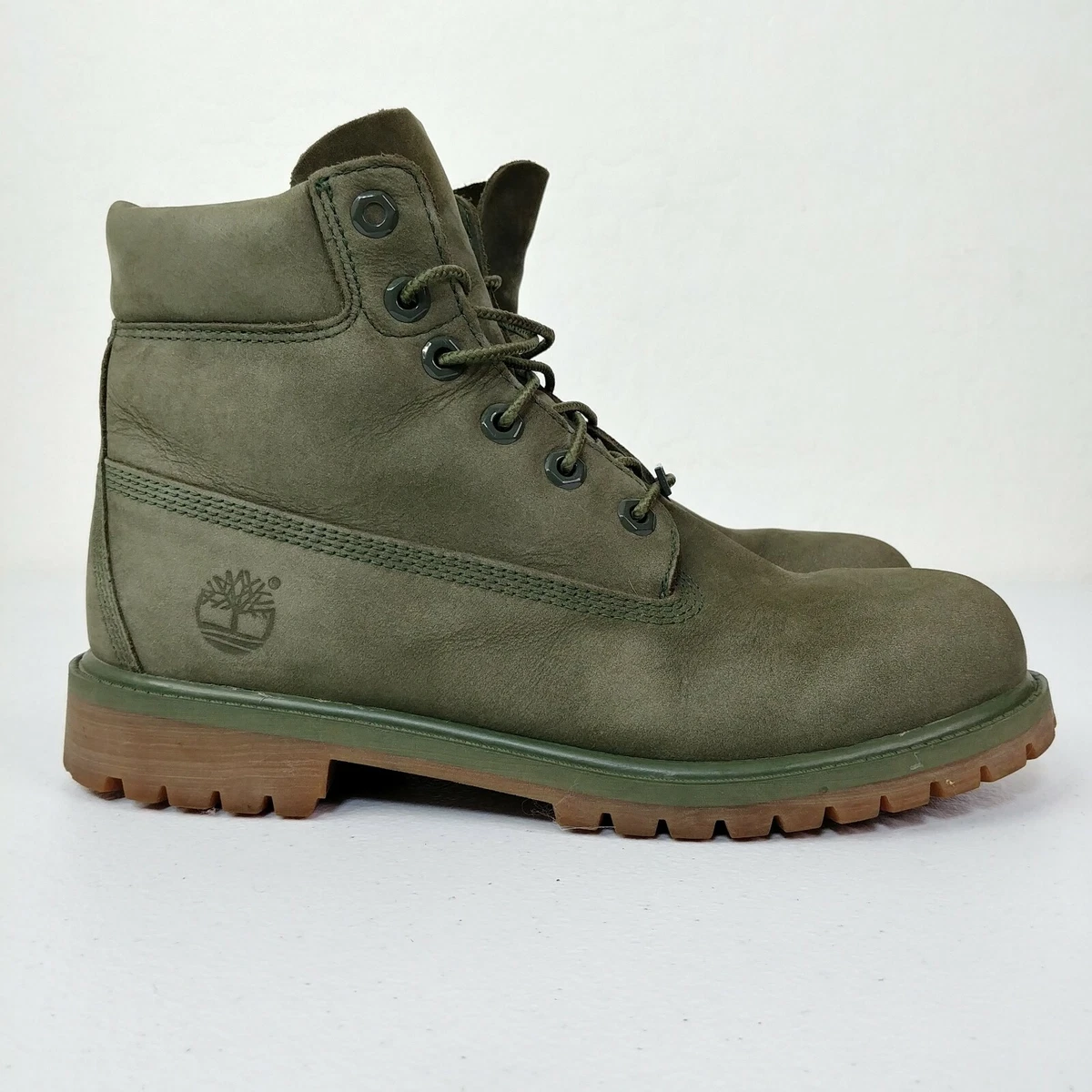 Olive color timberlands deals