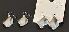 A New Day Earrings Silver Plated Nickel Free Earrings Set Of 2
