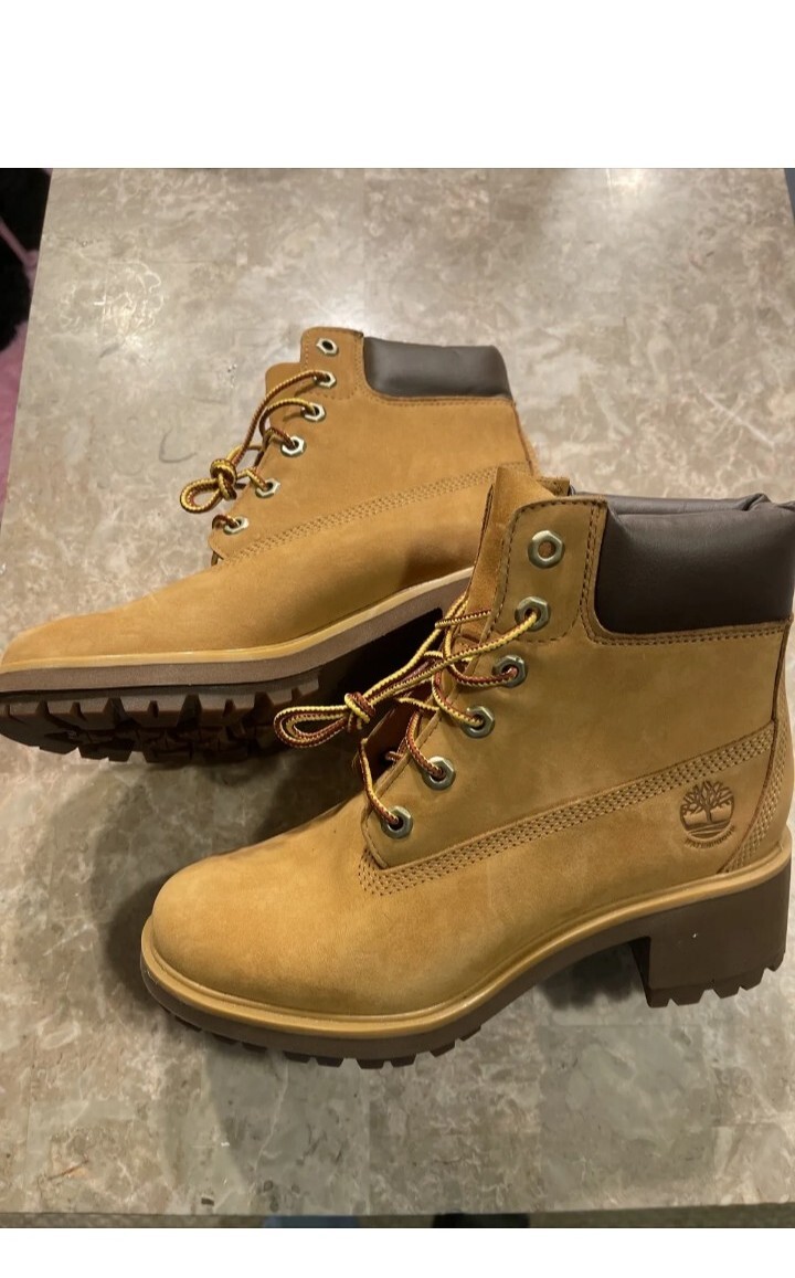 国内配送 Timberland W's KINSLEY WP BOOT WHEAT NUBUCK Timberland Women's Kinsley 6