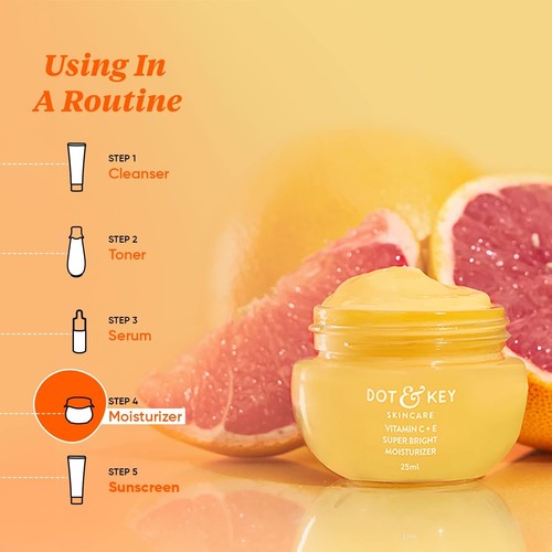 Dot & Key Super Bright Moisturizer with Kakadu Plum, for all skin types 25ml, - Picture 6 of 10