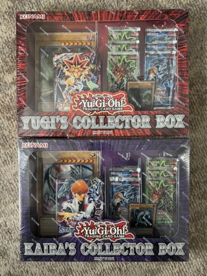 Bundle Set of Yu Gi Oh! Yugi's and Kaiba's Collector Boxes - New Factory Sealed