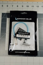 Kondor Blue 10" Lemo 5-Pin to 3.5mm Right Angle Timecode Cable for Arri Alexa