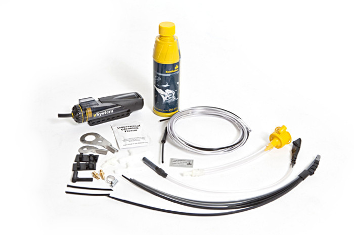 Scottoiler Vsystem Touring kit graissage chaîne pour voyage à moto