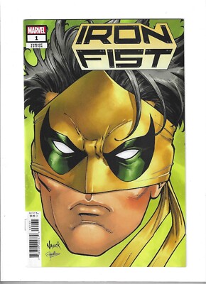 Iron Fist #1 Todd Nauck Headshot Variant Cover Marvel Comics 2022 NM KEY 