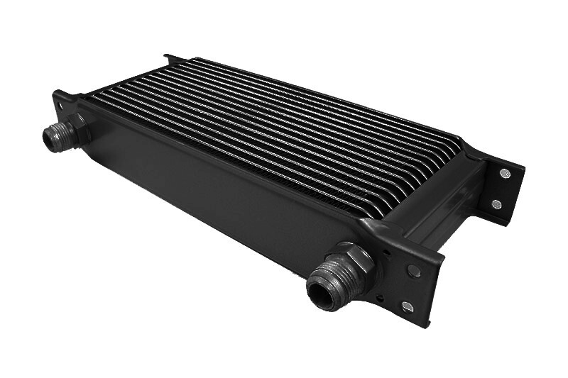 Radiatore olio in lega universale maschio 16 file file file filettature masch...